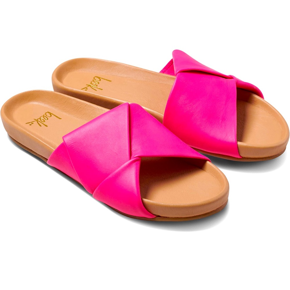 Beek Tori Women's Slide Sandals, Azalea, Size 8 new in box
